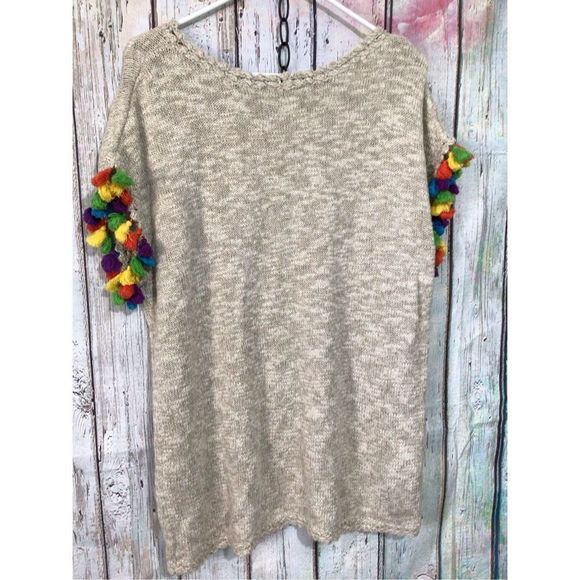 Soft Surroundings Size Small Sweater Tassel Sleeves 🌸🌺 - Picture 4 of 12